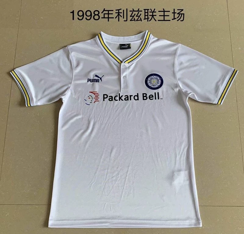 96/98 Leeds United Home Retro Soccer Jersey