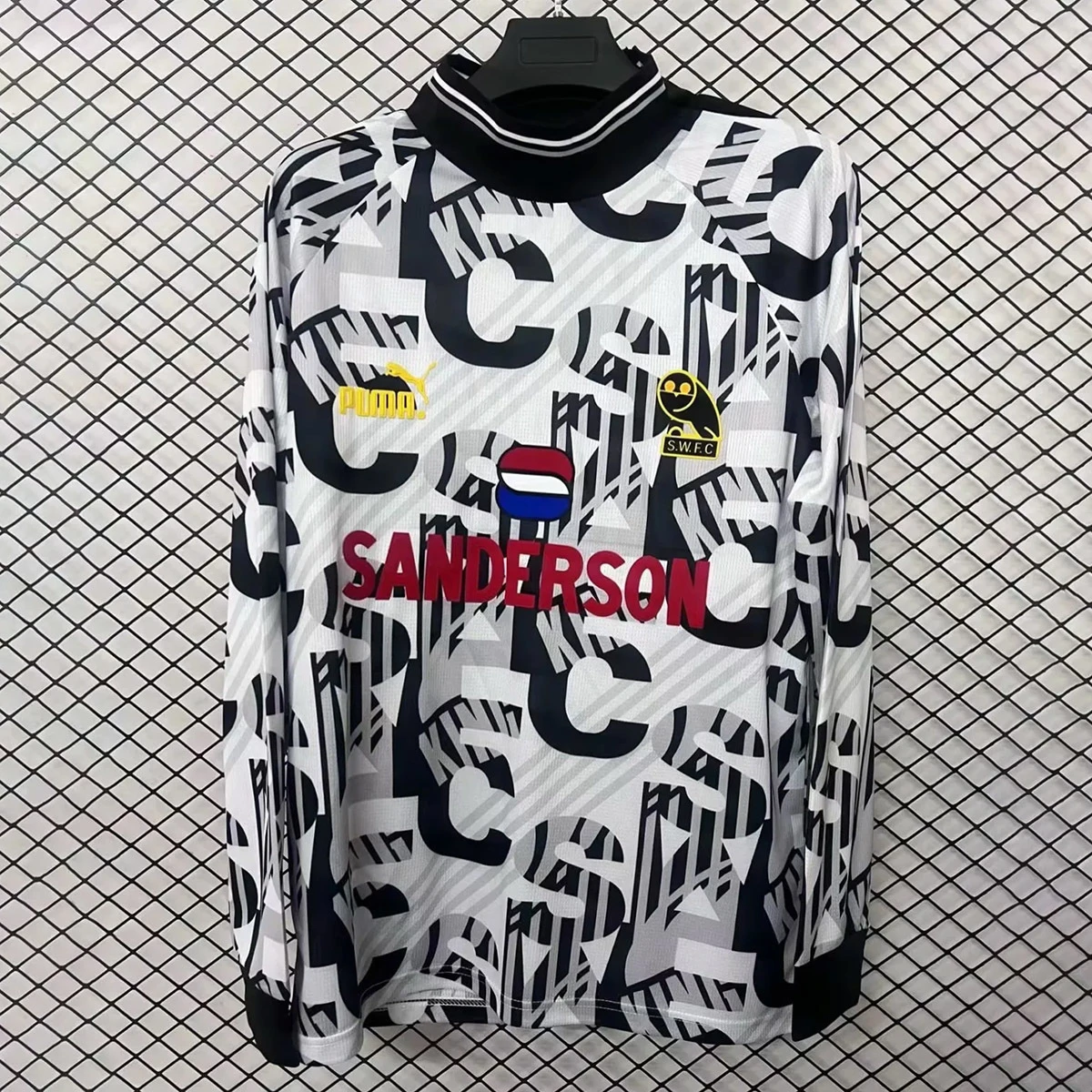 93/94 Sheffield Wednesday Goalkeeper Long Sleeve Retro Soccer Jersey