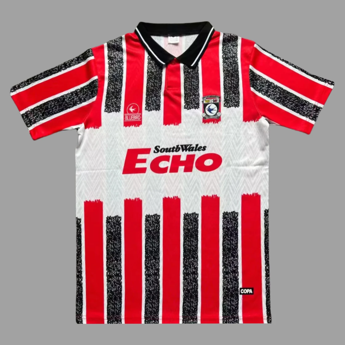 93/94 Cardiff City Away Retro Soccer Jersey