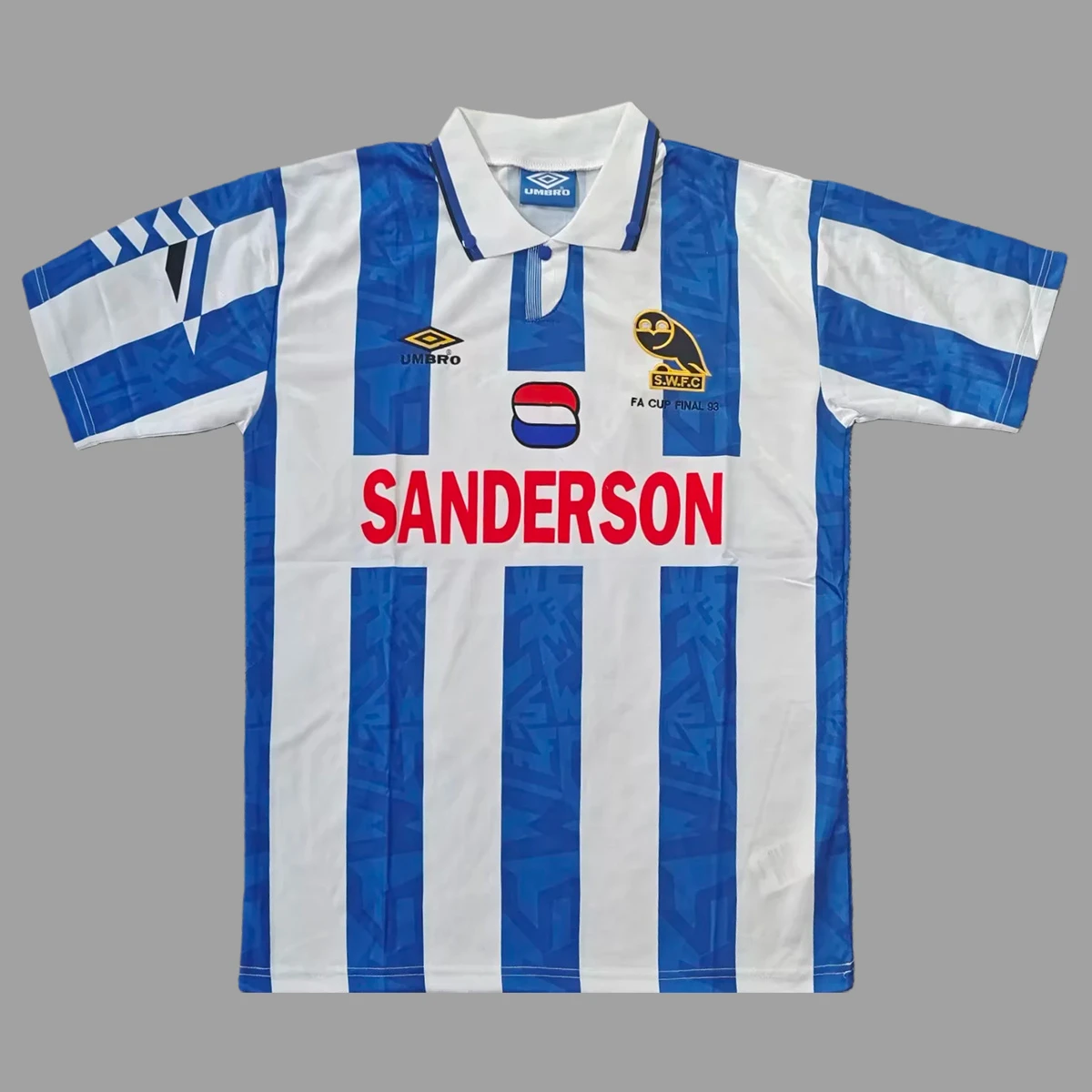 92/93 Sheffield Wednesday Home Retro Soccer Jersey