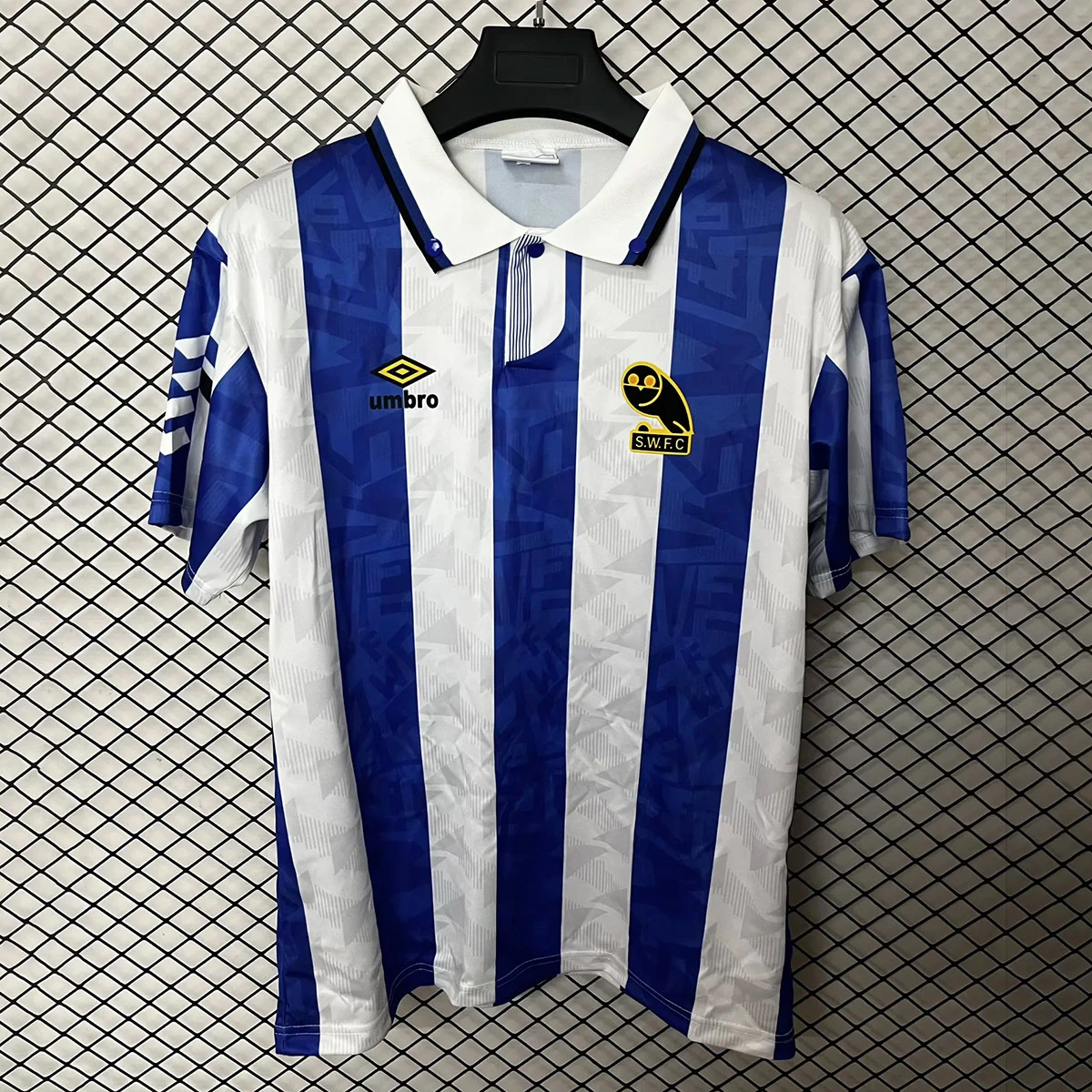 91/93 Sheffield Wednesday Home Retro Soccer Jersey