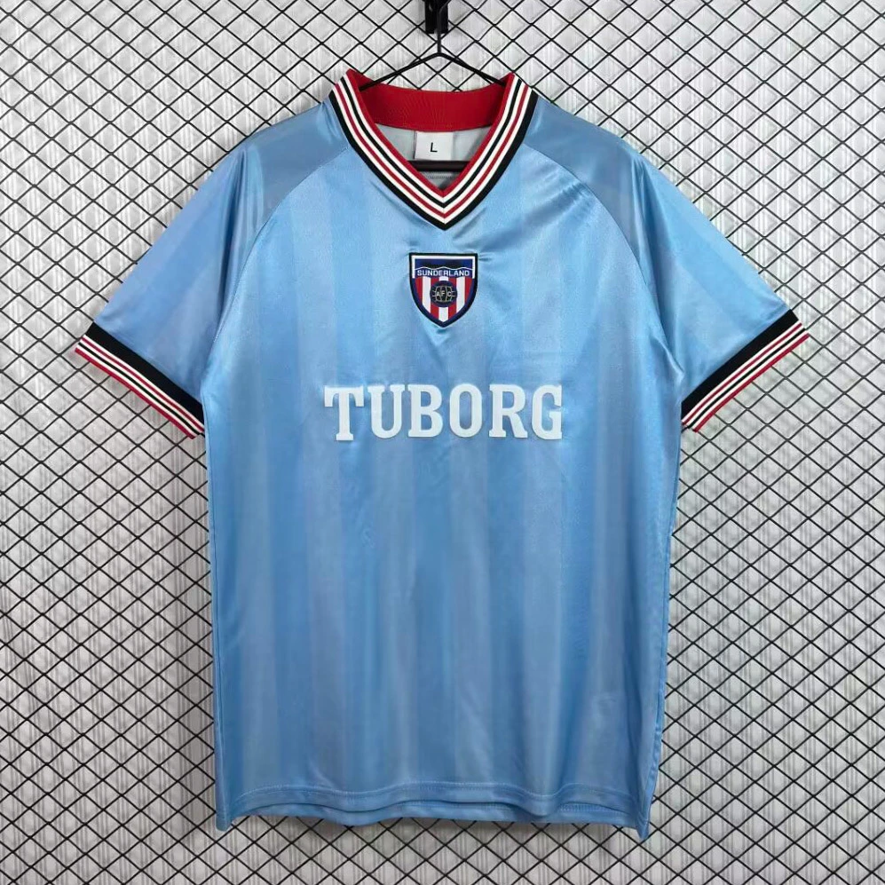 86/88 Sunderland AFC Away Retro Soccer Jersey