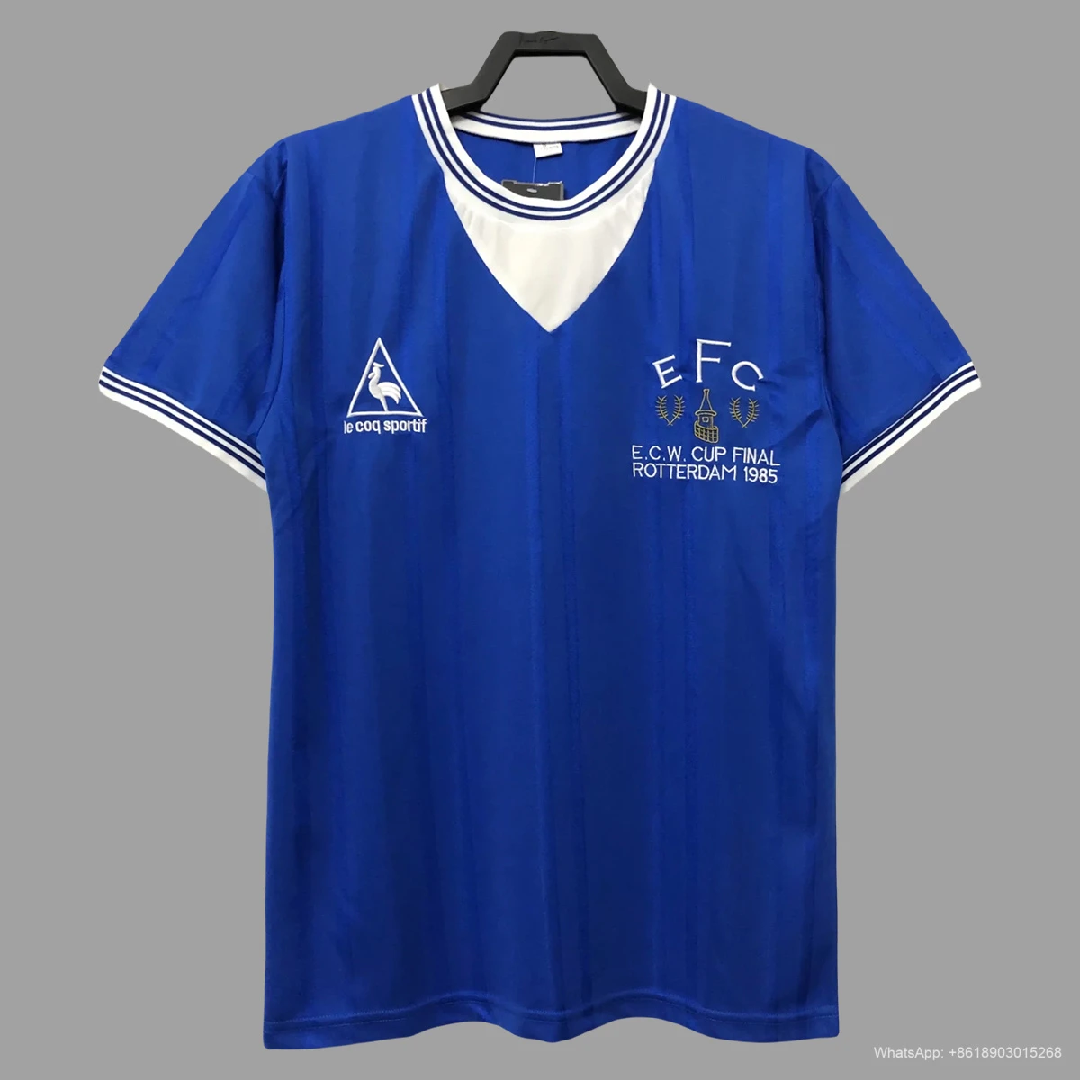 84/85 Everton Home Final Version Retro Soccer Jersey
