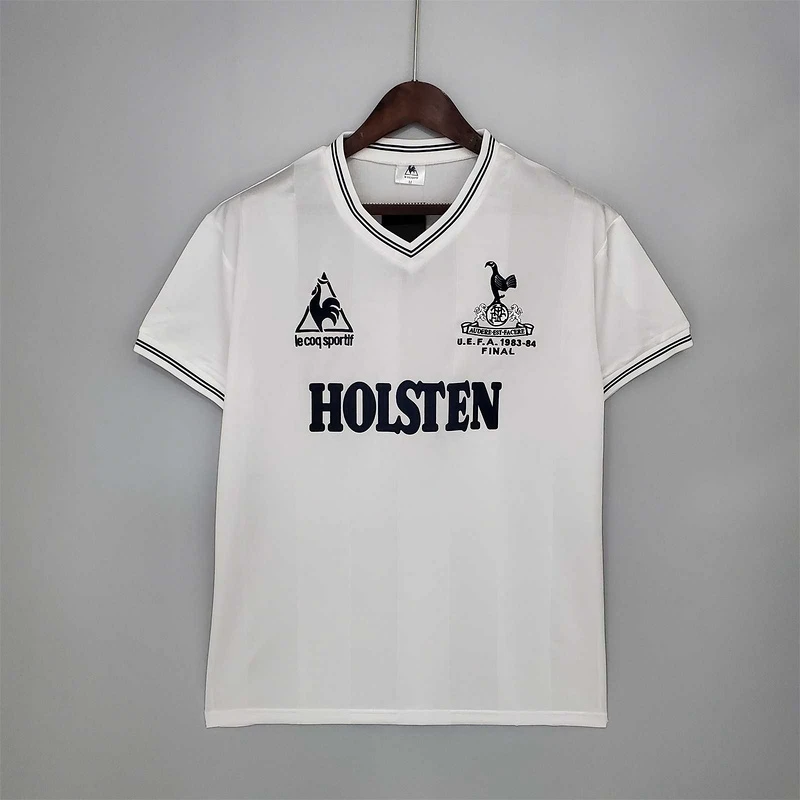 83/84 Tottenham Home Retro Soccer Jersey