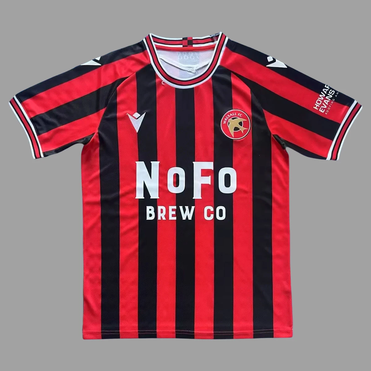 25/26 Walsall Home Soccer Jersey