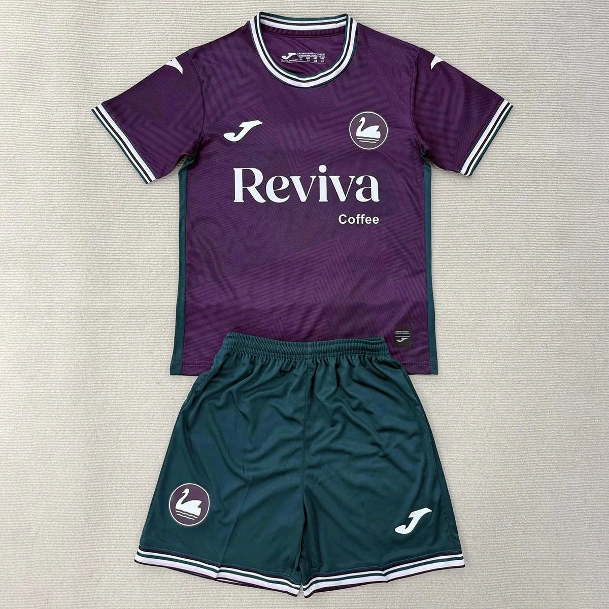 25/26 Swansea City Away Kids Soccer Jersey Size 16-28
