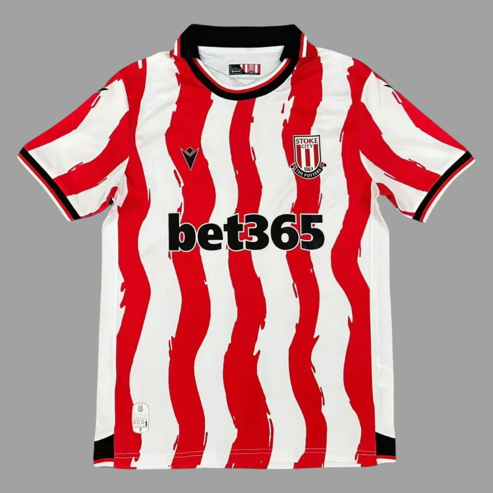 25/26 Stoke City Home Soccer Jersey