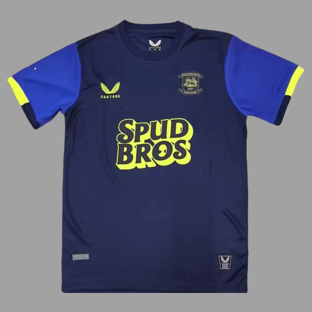 25/26 Preston North End Away Soccer Jersey