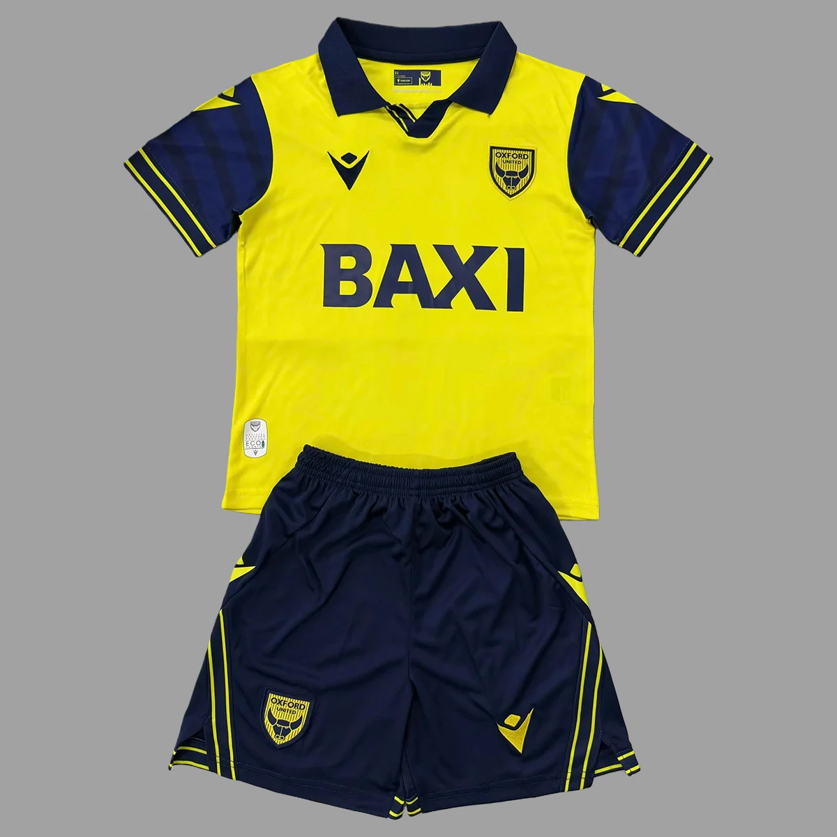 25/26 Oxford United Home Kids Soccer Jersey Size 16-28