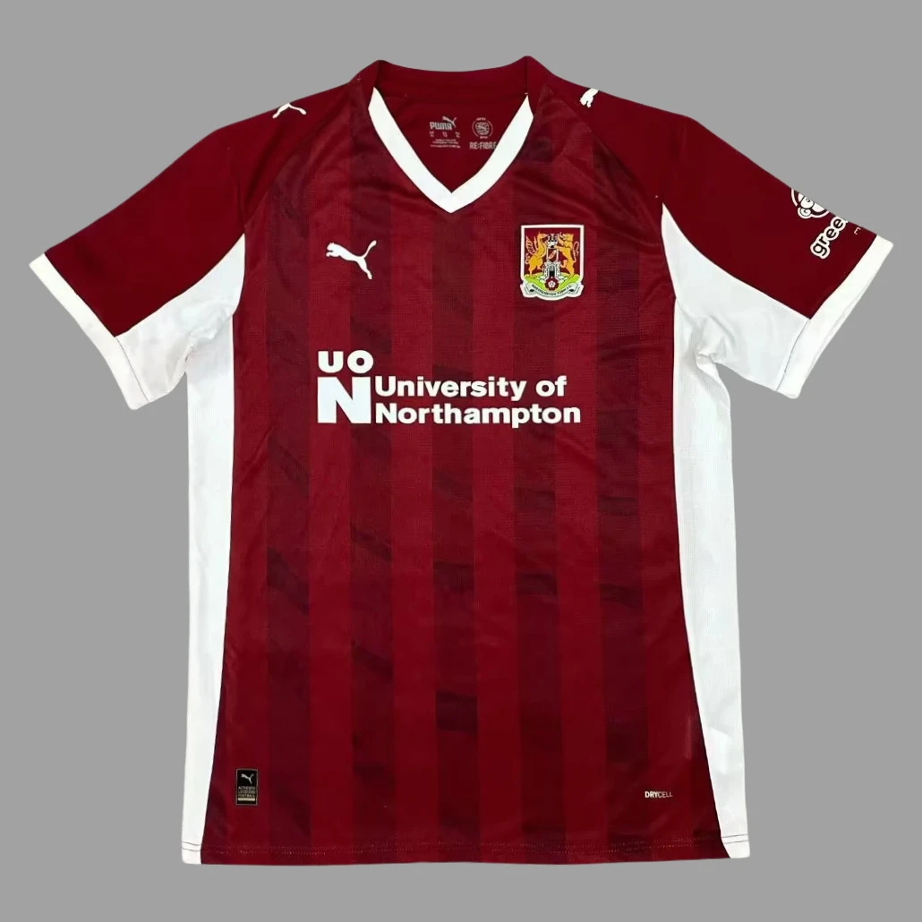 25/26 Northampton Home Soccer Jersey