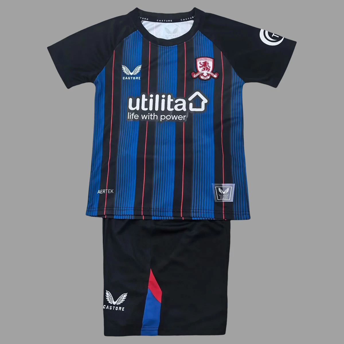 25/26 Middlesbrough Away Kids Soccer Jersey Size 16-28