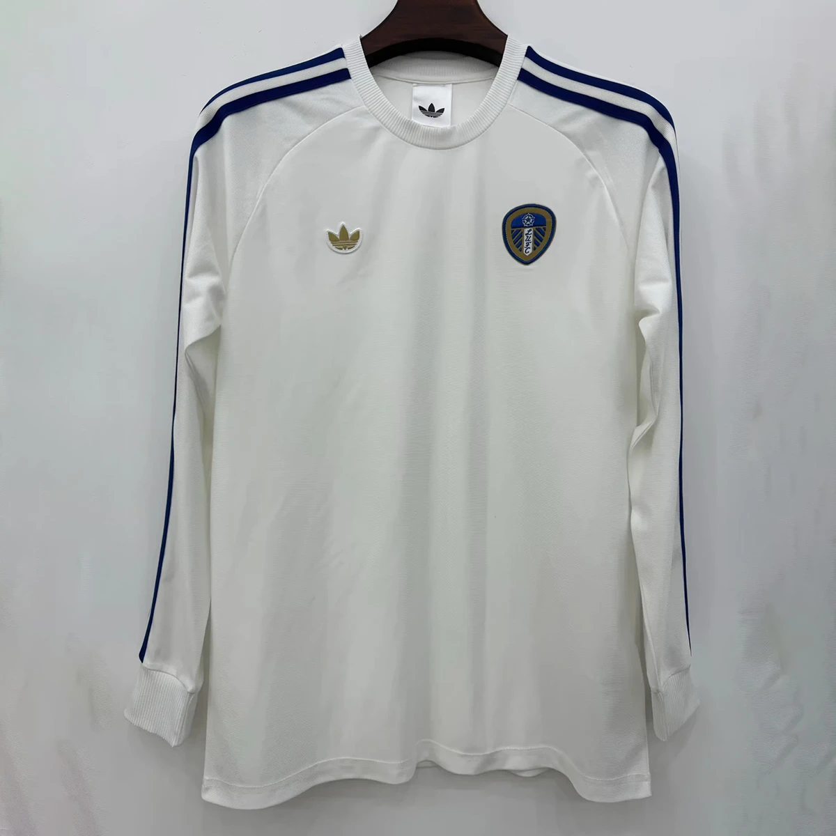 25/26 Leeds United Originals White Long Sleeve Soccer Jersey