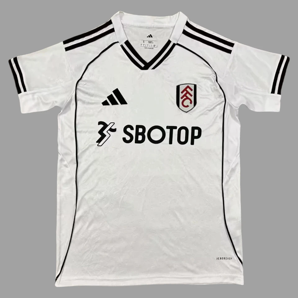 25/26 Fulham Home Soccer Jersey