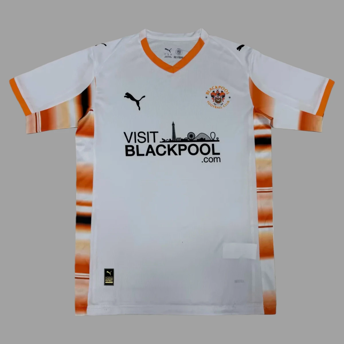 25/26 Blackpool Away Soccer Jersey