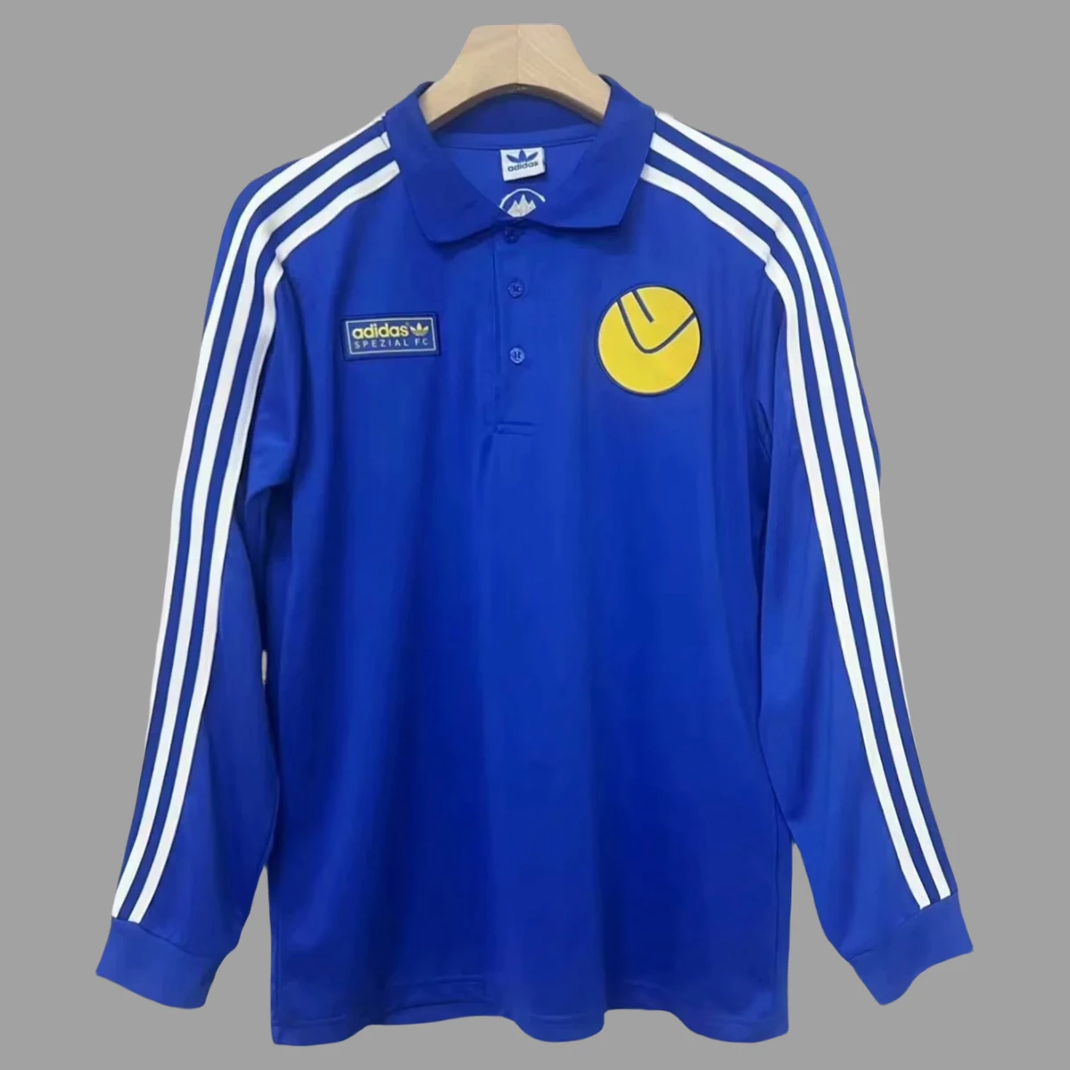 24/25 Leeds United Blue Long Sleeve Retro Soccer Jersey