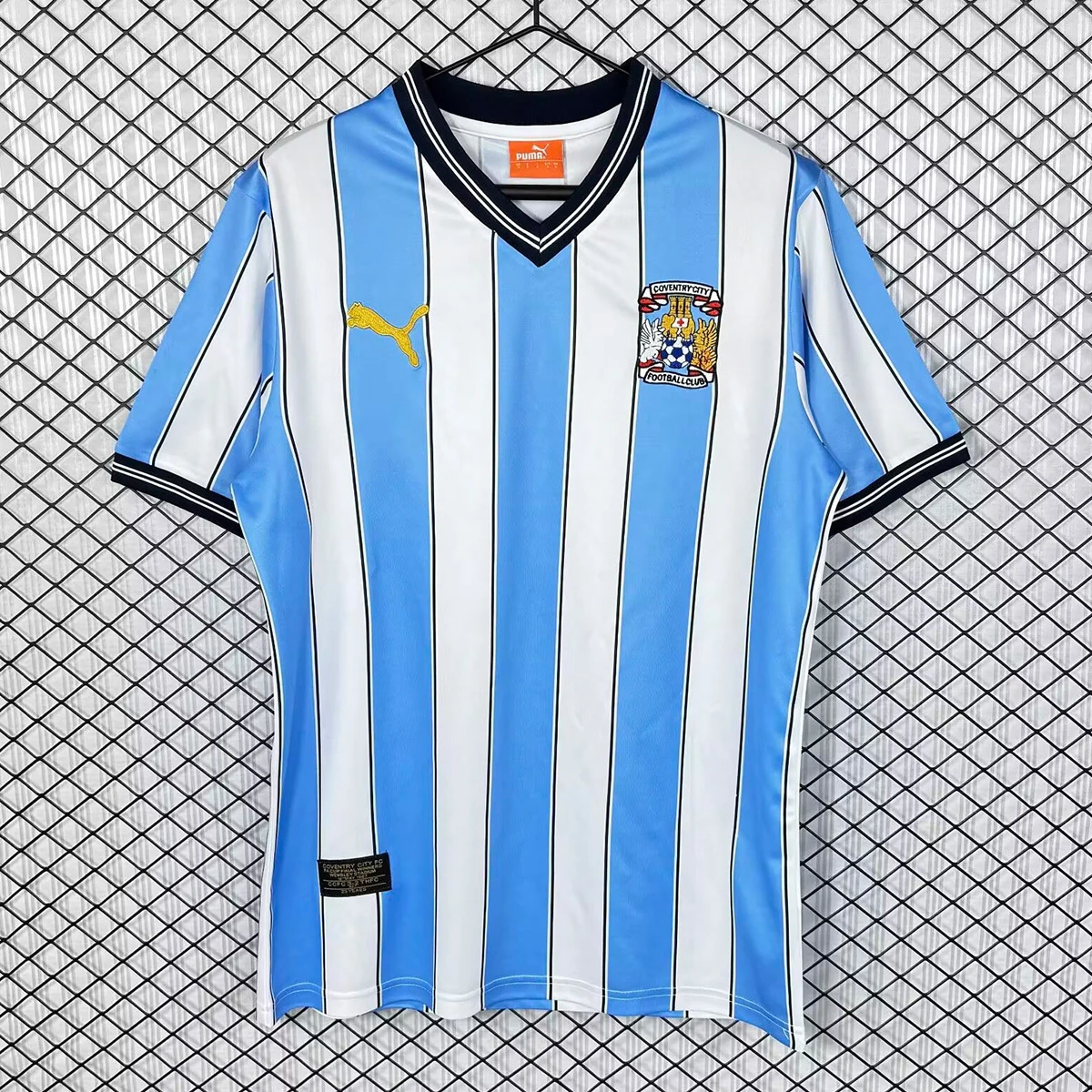 11/12 Coventry City 100 Years Anniversary Retro Soccer Jersey