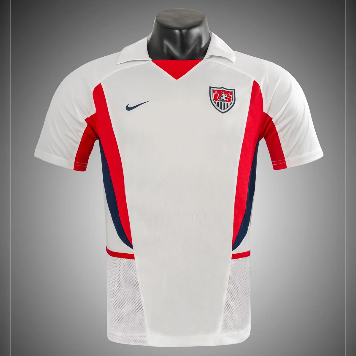 2002 USA Home Retro Soccer Jersey