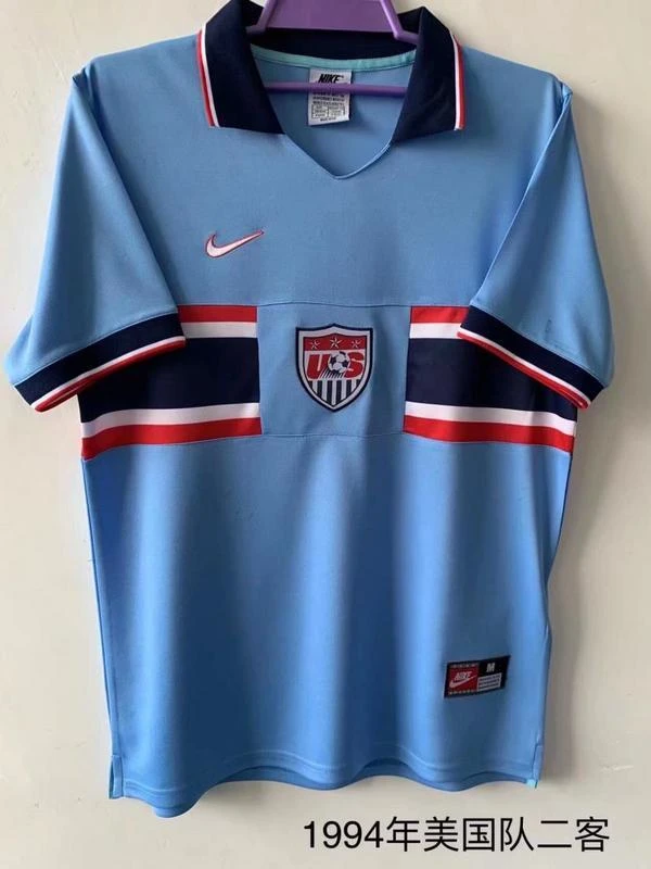 1996 USA Home Retro Soccer Jersey