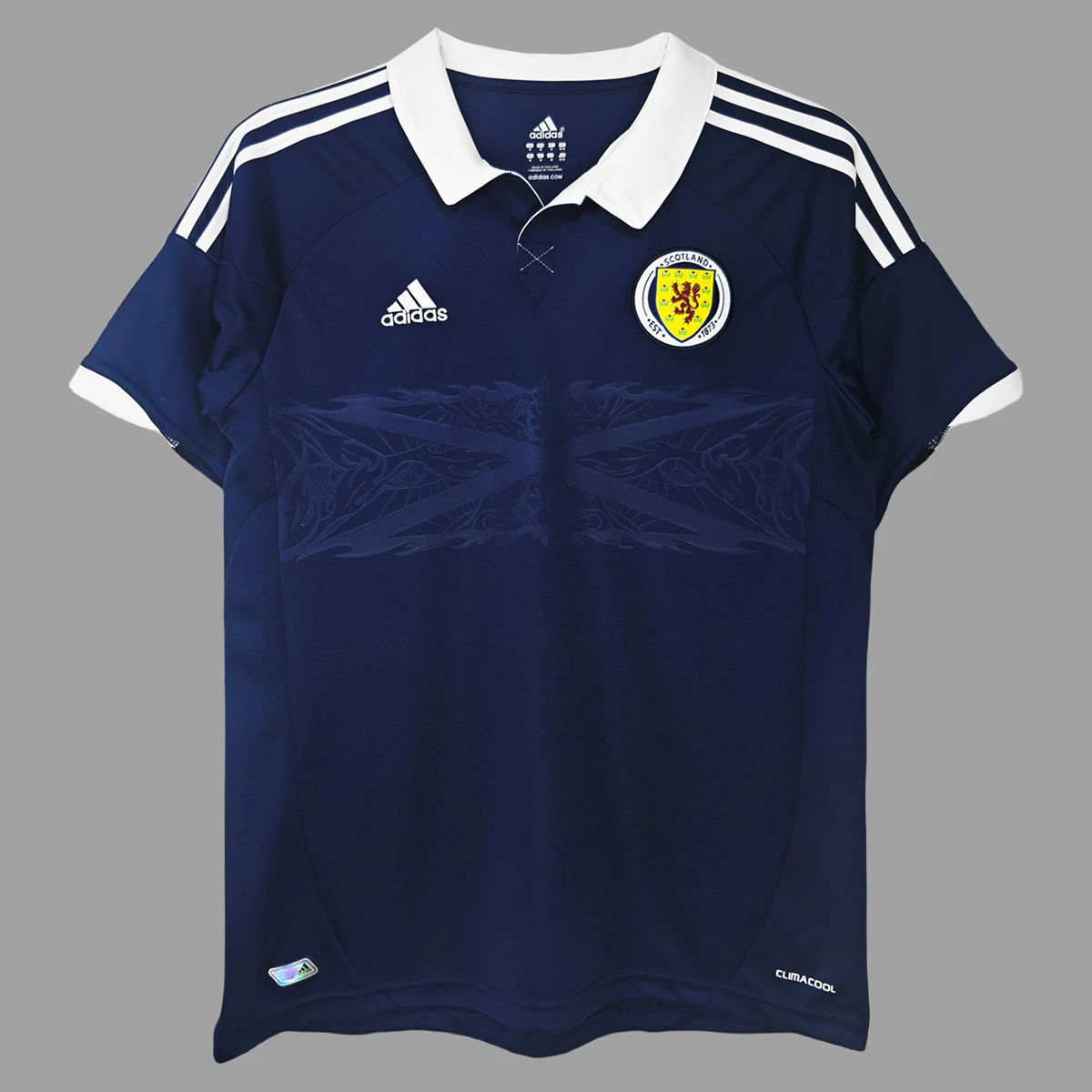 2012 Scotland Home Retro Soccer Jersey