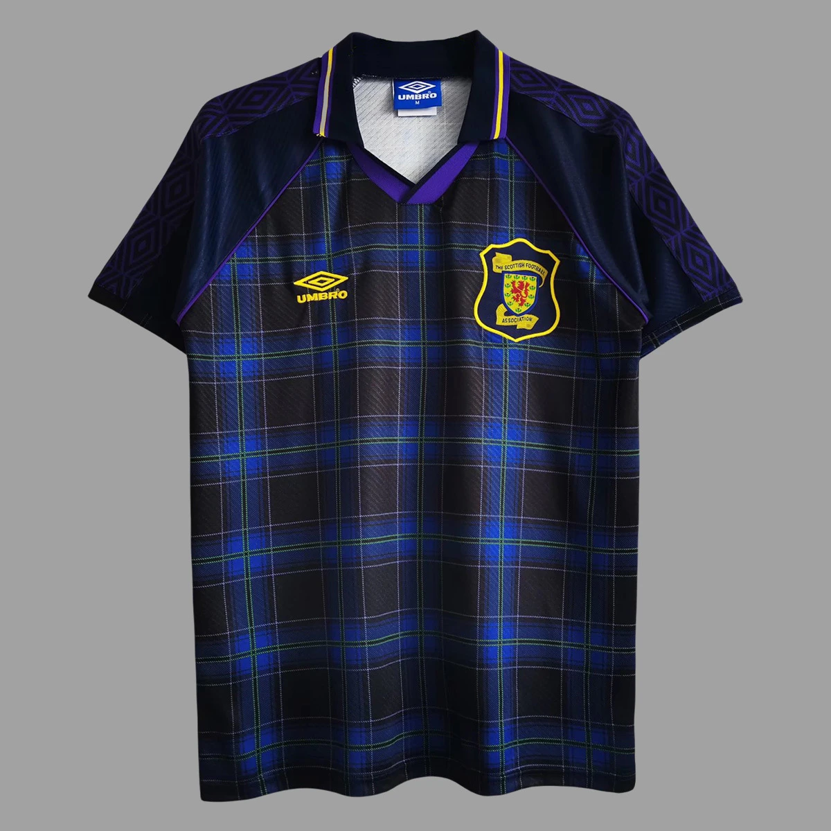 1994 Scotland Home Retro Soccer Jersey