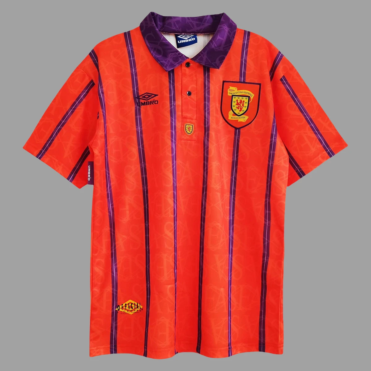 1993 Scotland Away Retro Soccer Jersey