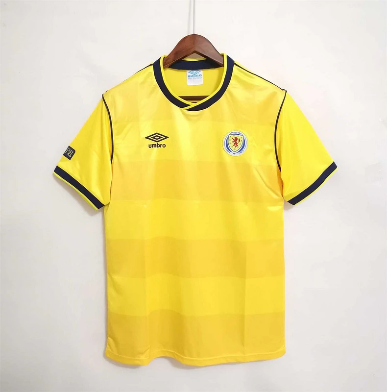 1986 Scotland Away Retro Soccer Jersey