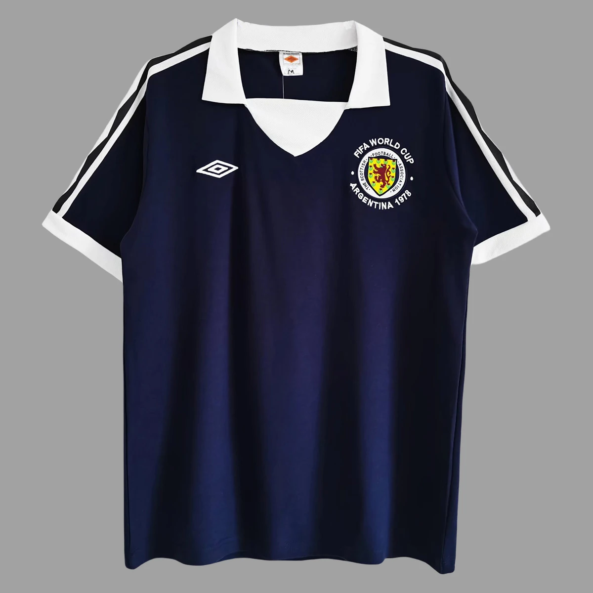 1978 Scotland Home Retro Soccer Jersey
