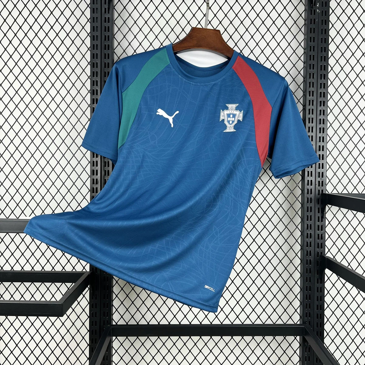2026 Portugal Training Shirt Blue Red Green