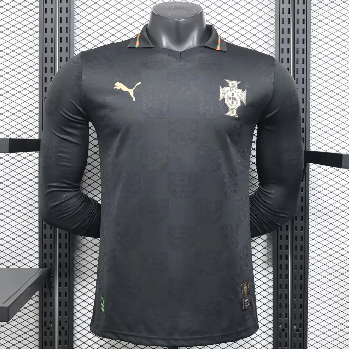 2025 Portugal Special Long Sleeve Player Version Soccer Jersey