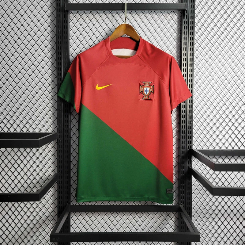 2022 Portugal Home Retro Soccer Jersey