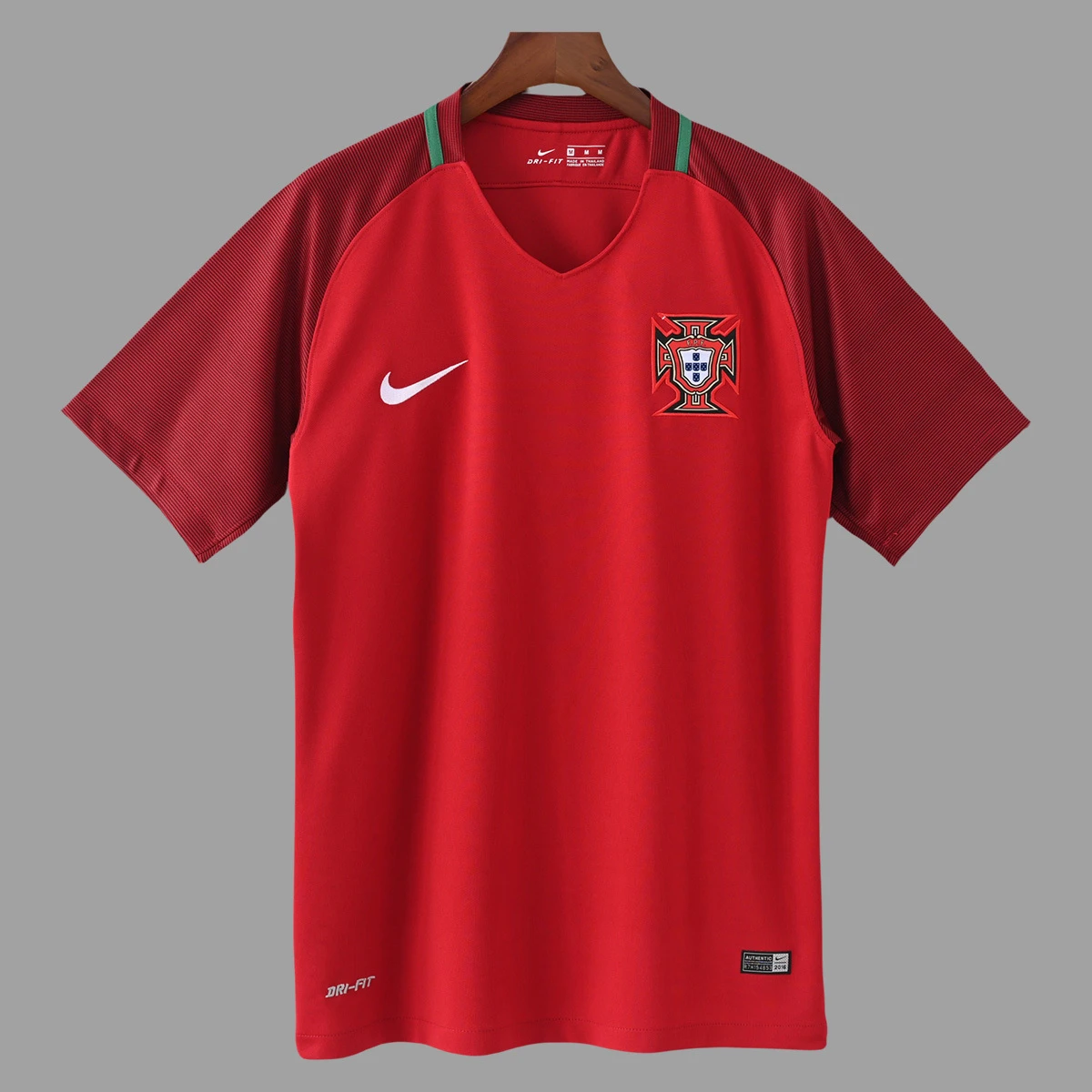 2016 Portugal Home Retro Soccer Jersey