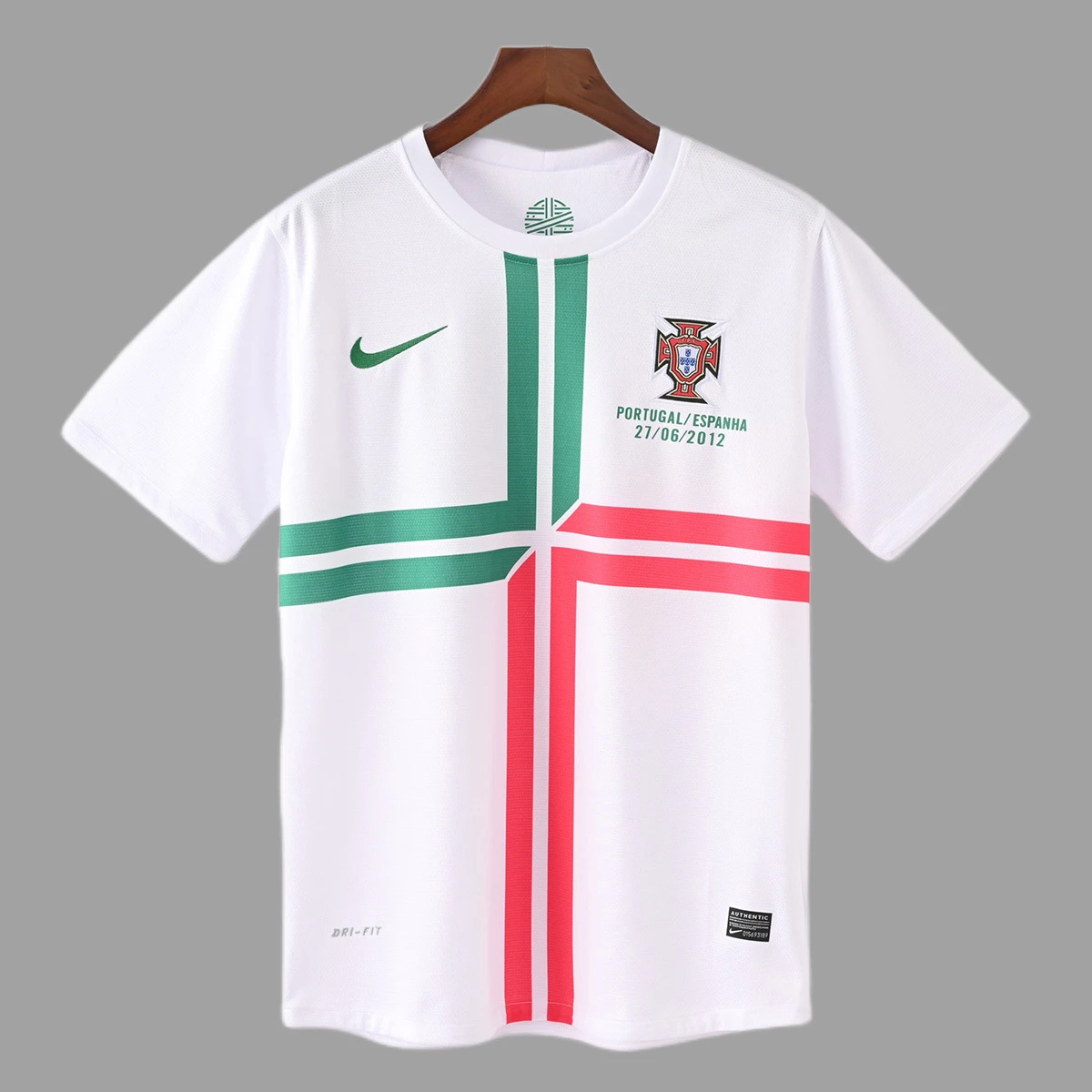 2012 Portugal Away Retro Soccer Jersey