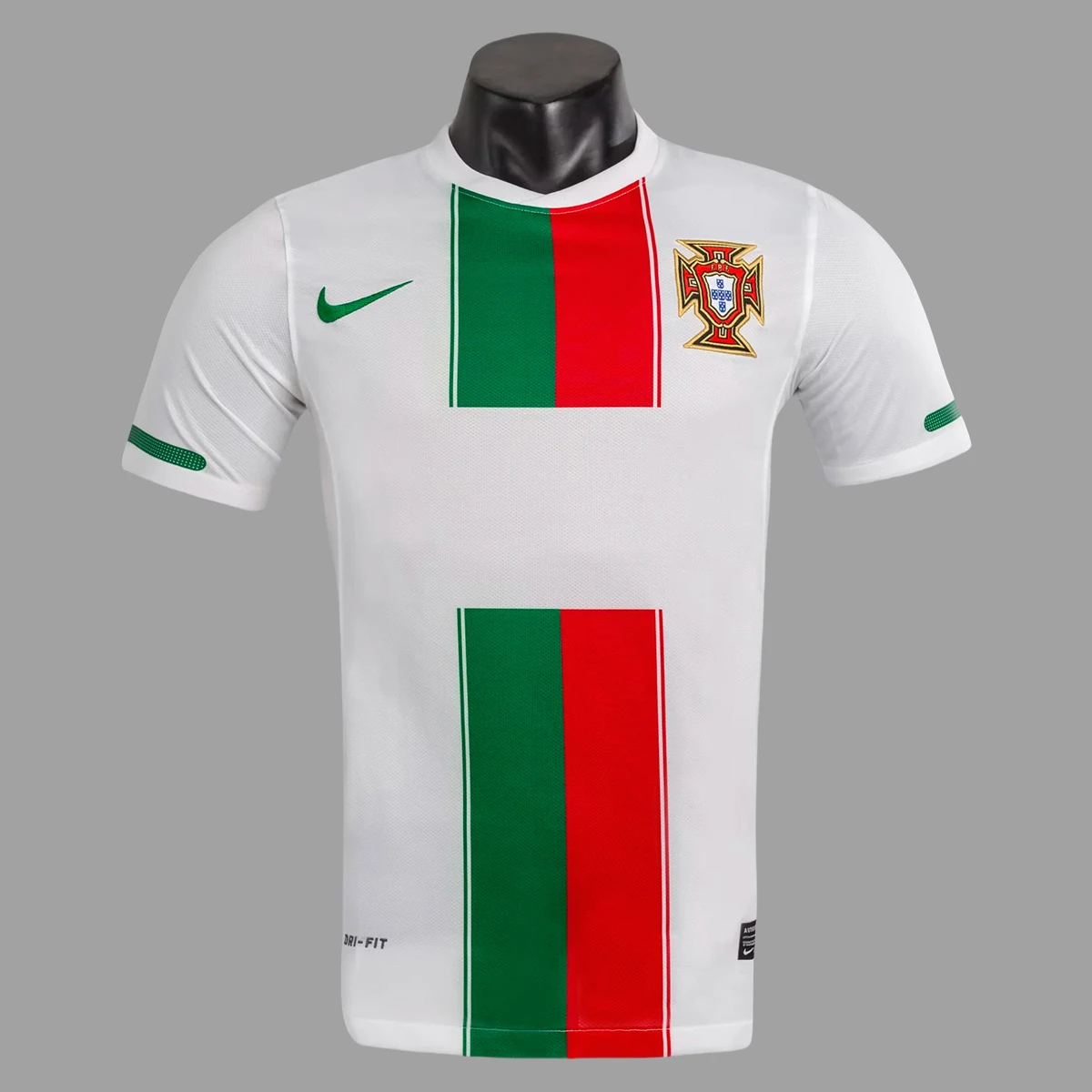 2010 Portugal Away Retro Soccer Jersey