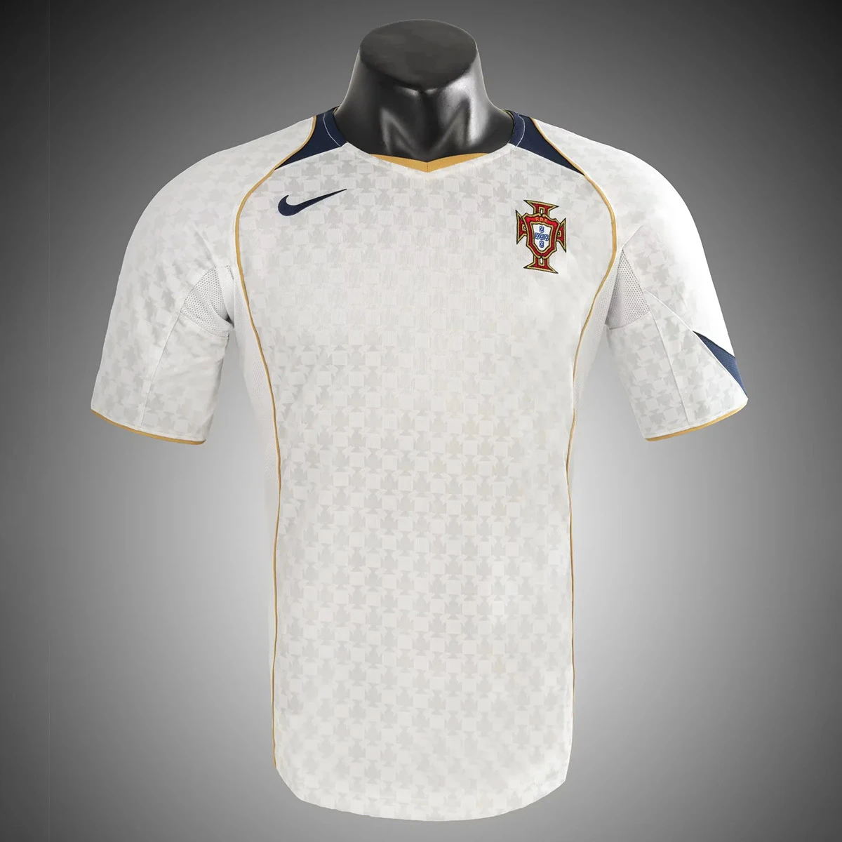 2004 Portugal Away Retro Soccer Jersey
