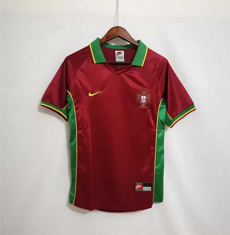 1997 Portugal Home Retro Soccer Jersey