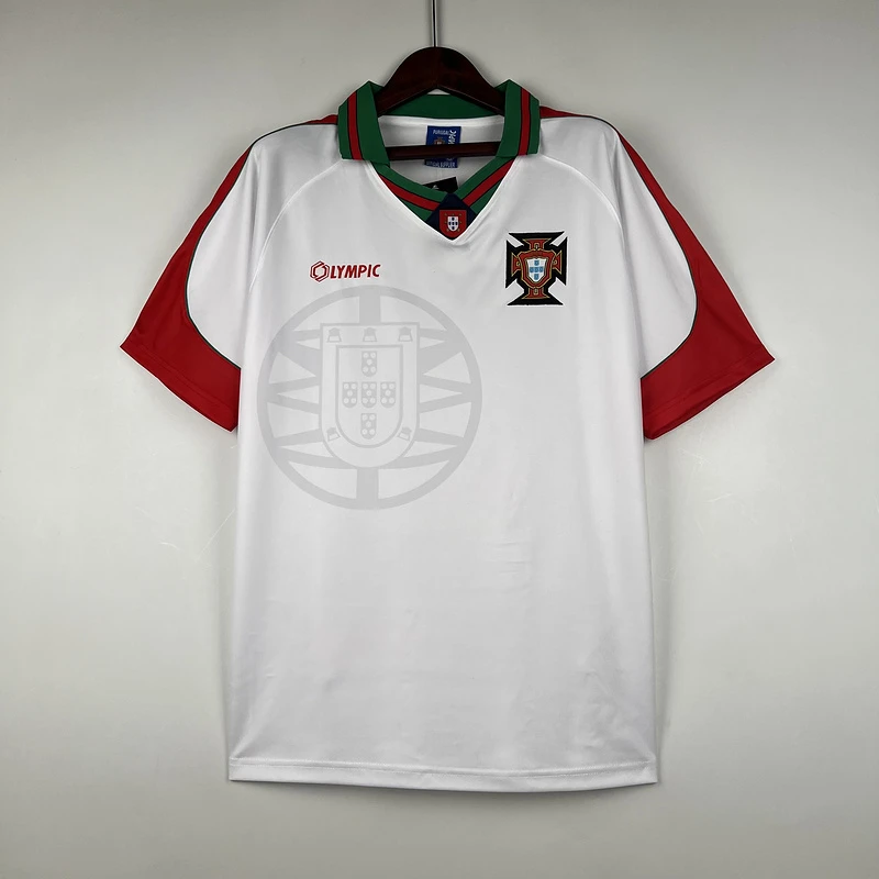 1996 Portugal Away Retro Soccer Jersey