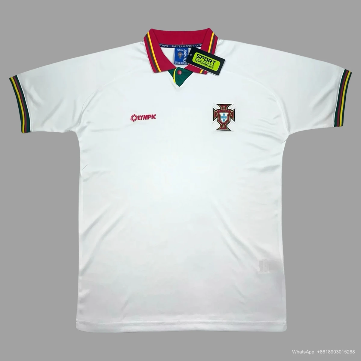 1995 Portugal Away Retro Soccer Jersey