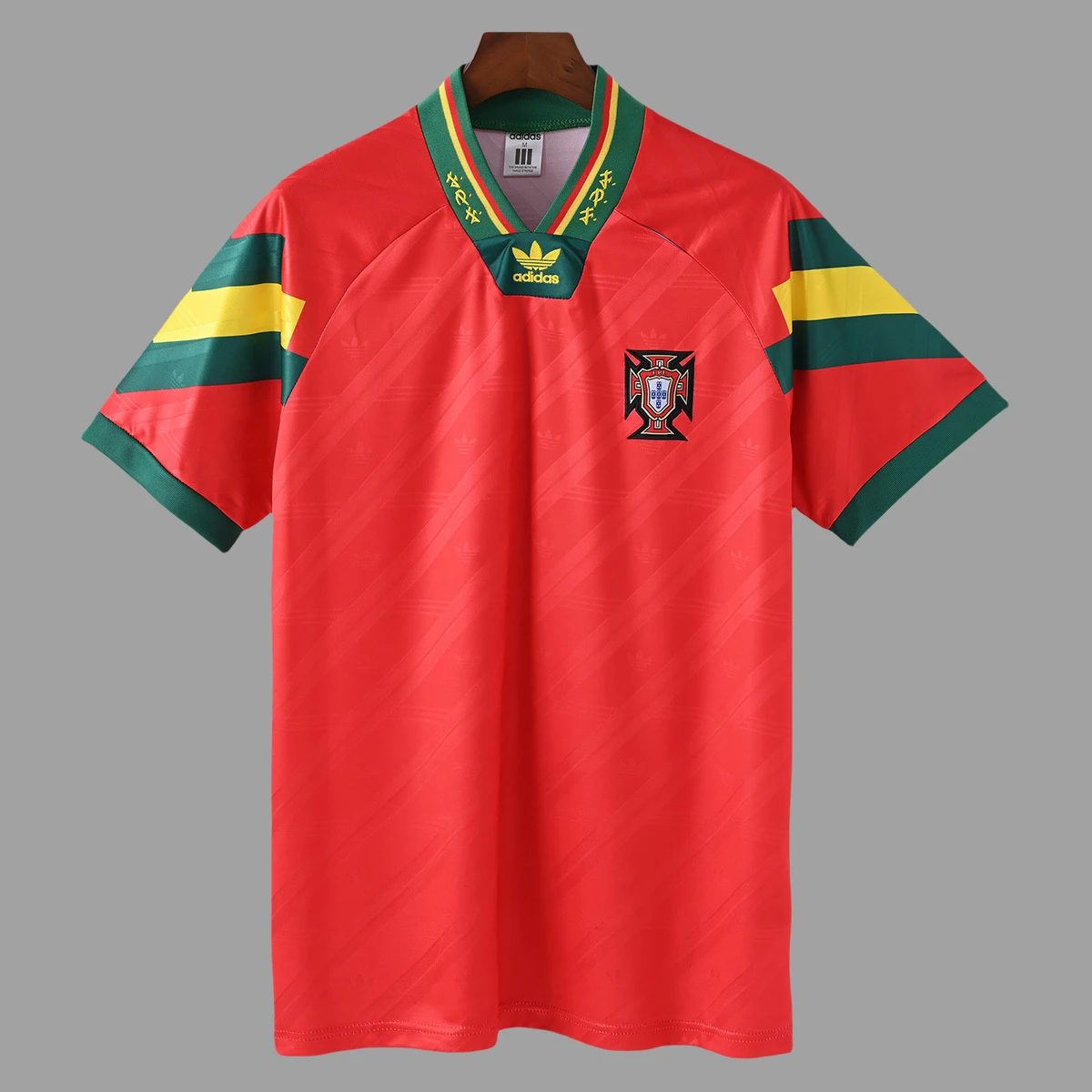 1992 Portugal Home Retro Soccer Jersey
