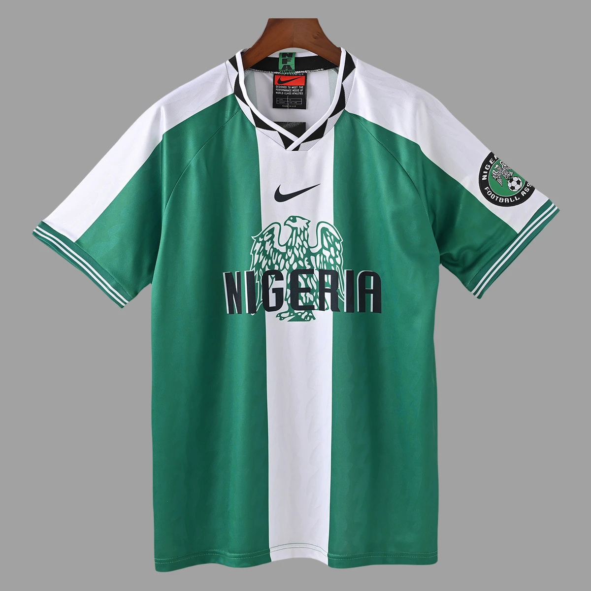 1996 Nigeria Home Retro Soccer Jersey