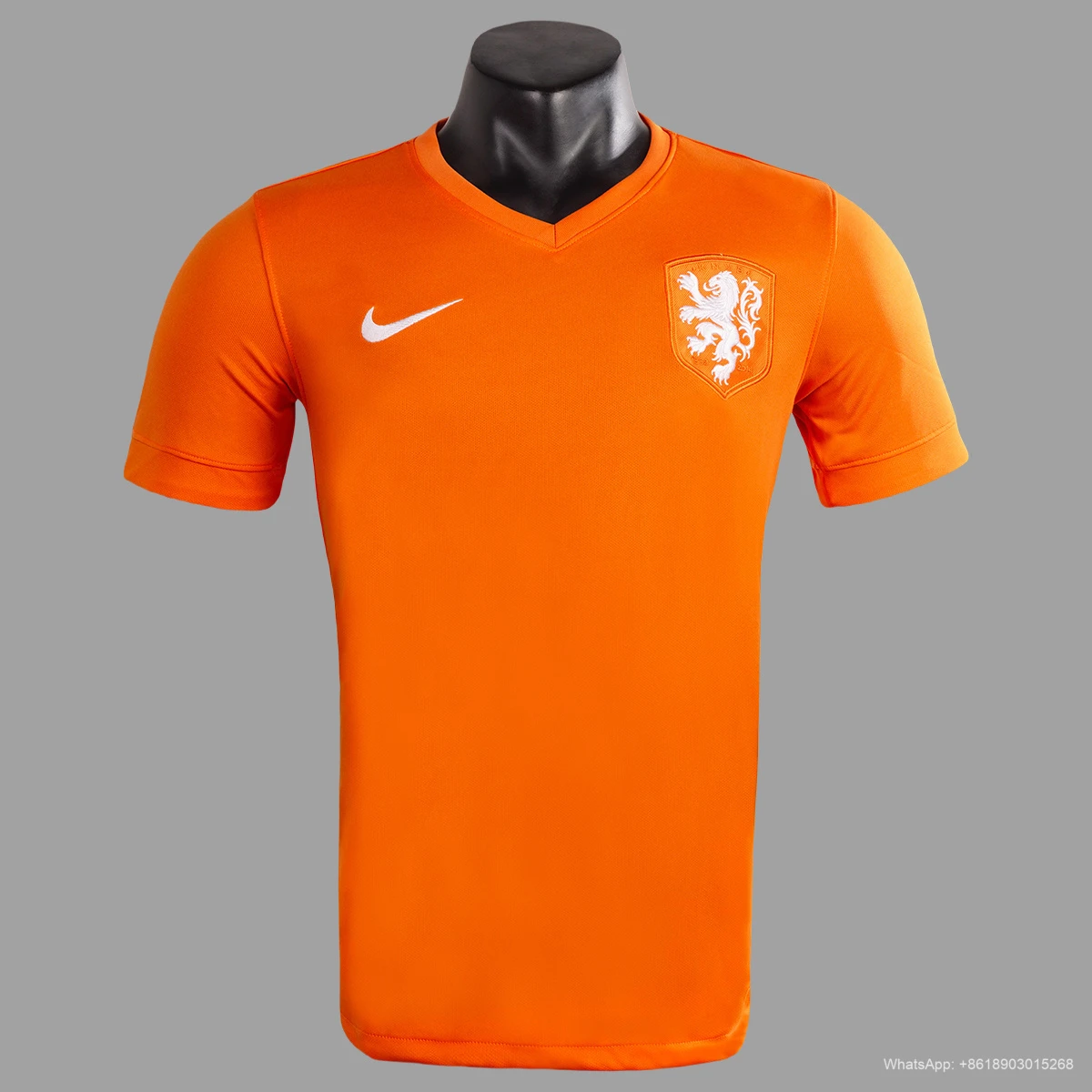 2014 Netherlands Home Retro Soccer Jersey