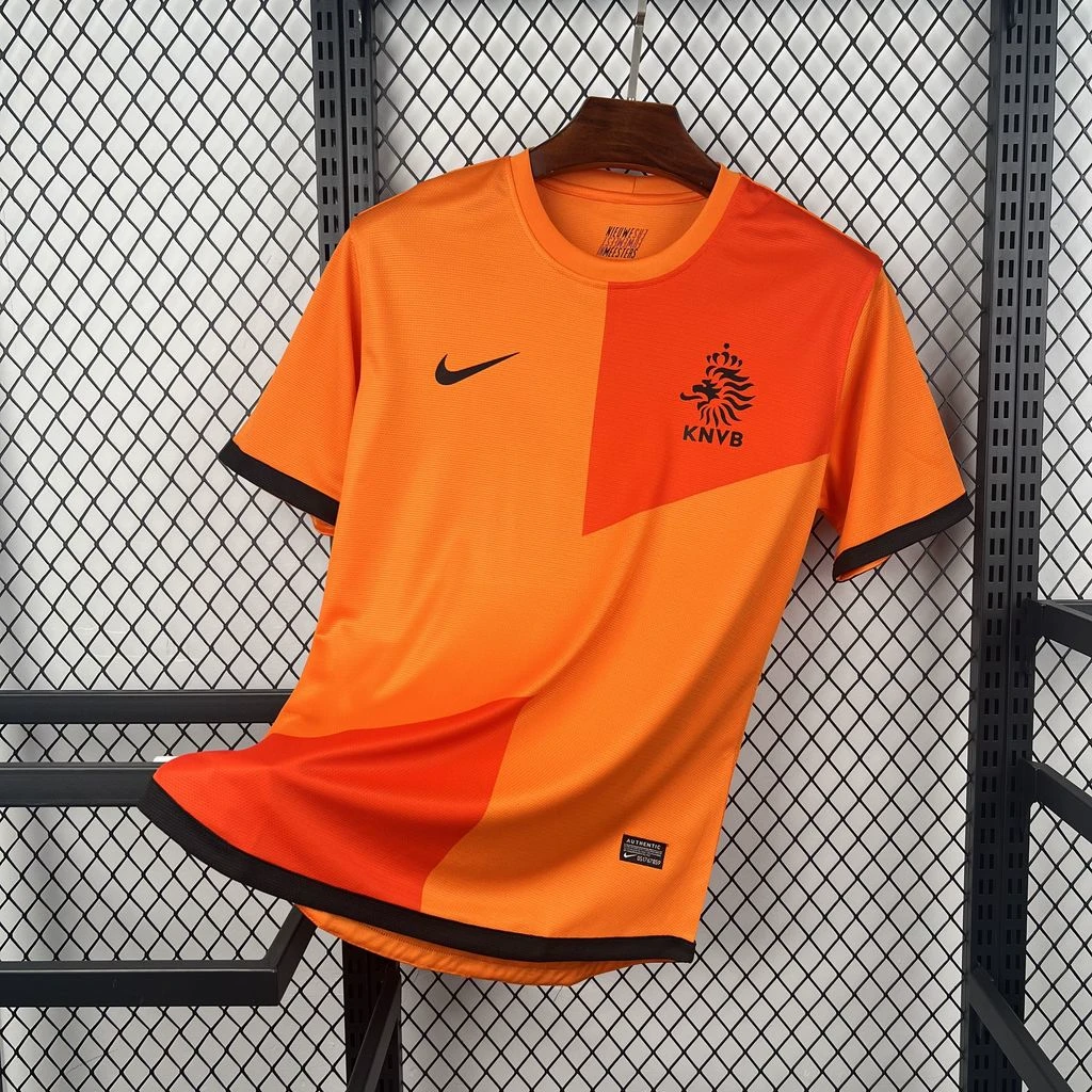 2012 Netherlands Home Retro Soccer Jersey