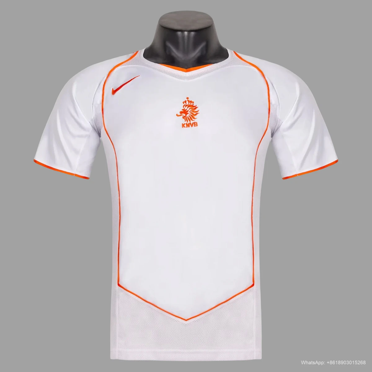 2004 Netherlands away Retro soccer jersey