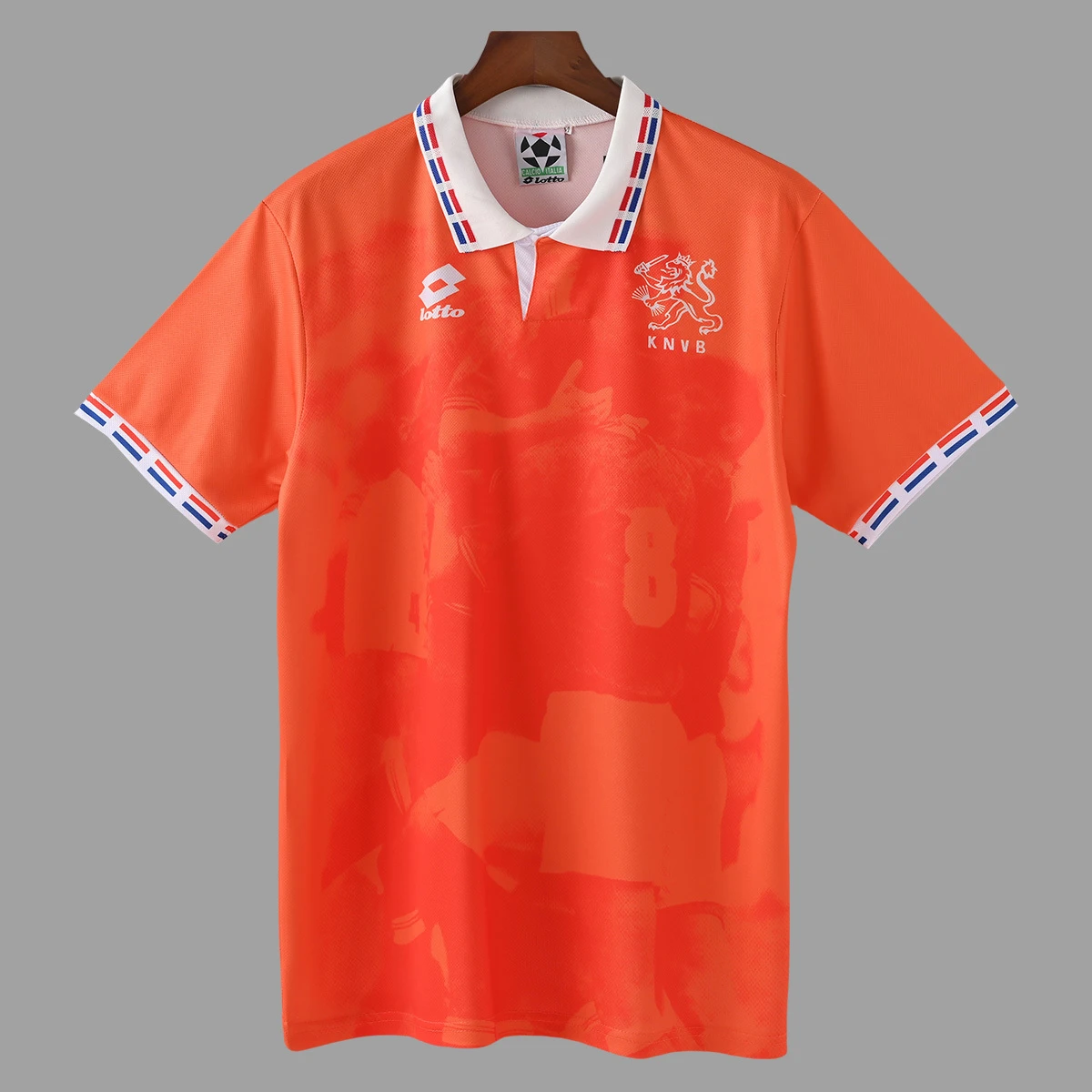 1996 Netherlands Home Retro Soccer Jersey