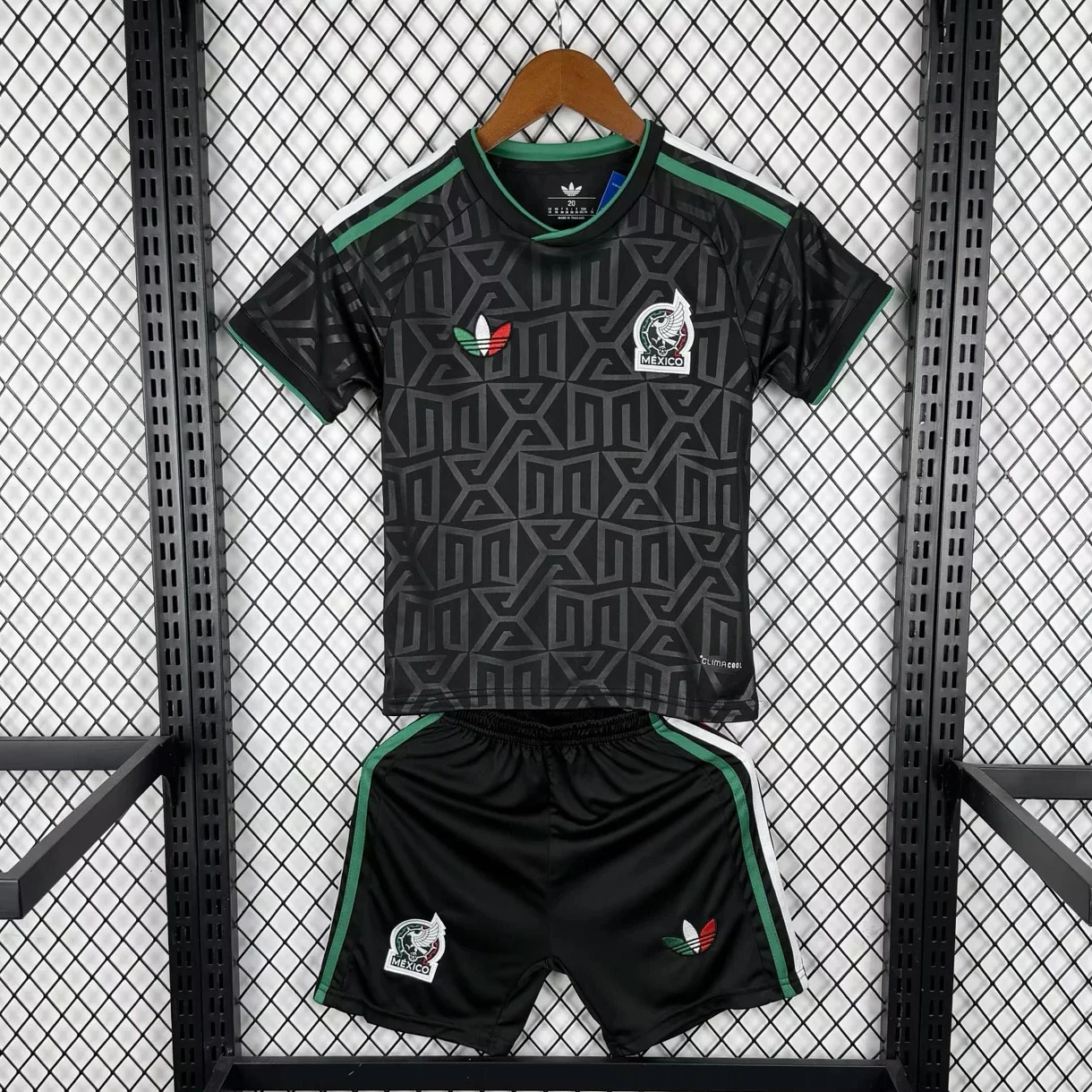 2026 Mexico Third Kids Soccer Jersey Size 16-28