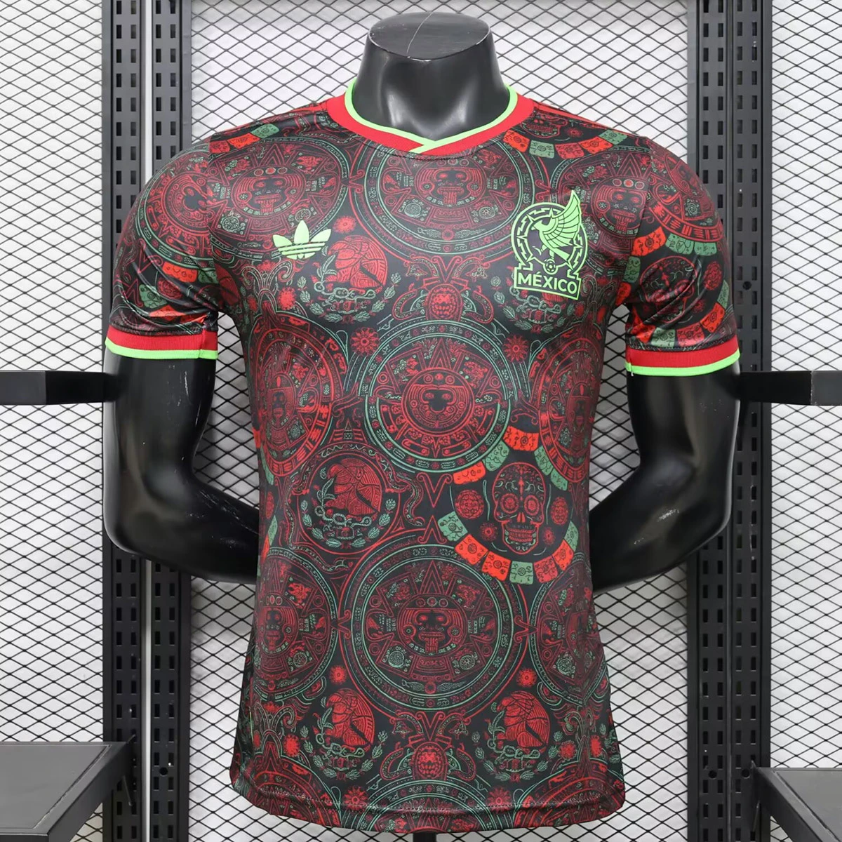 2026 Mexico Sepcial Player Version Wine Red Soccer Jersey