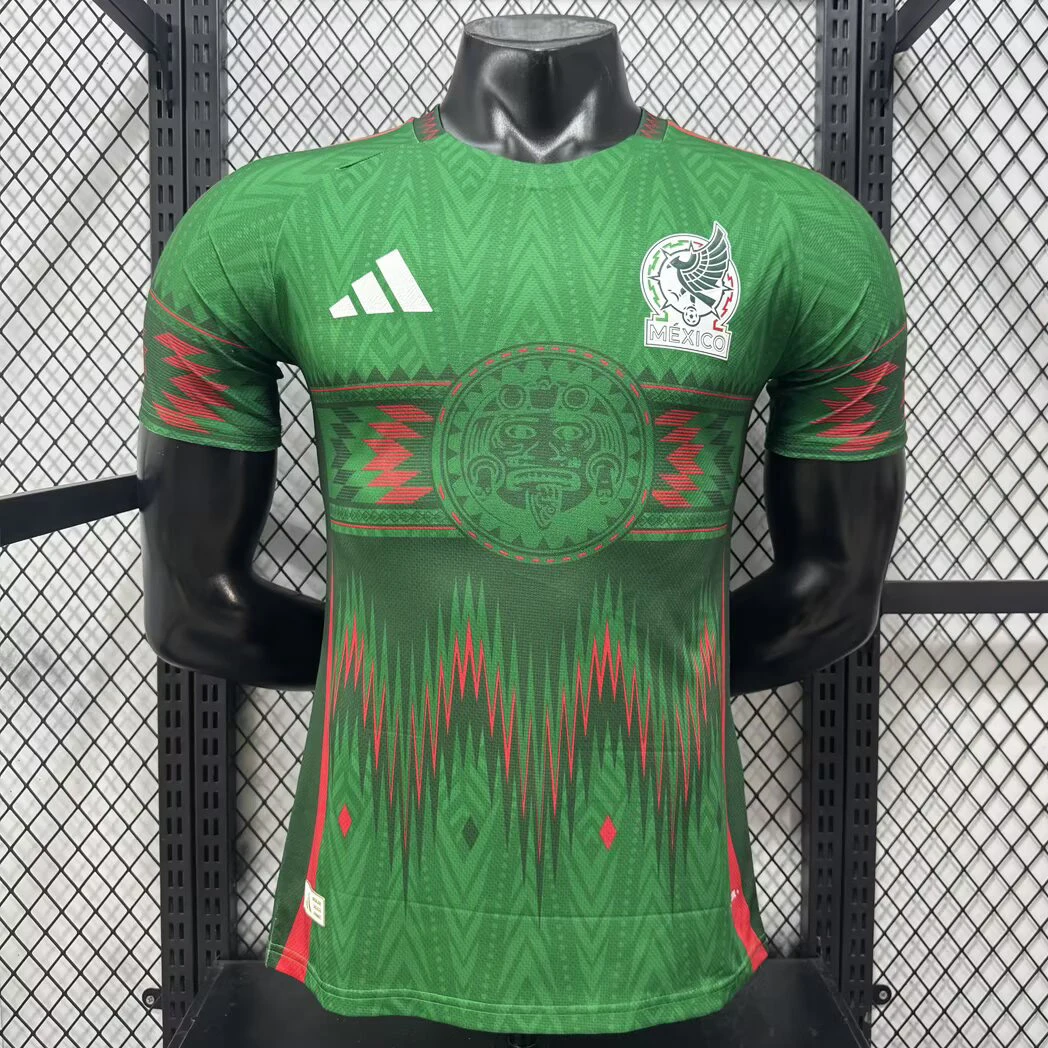 2026 Mexico Green Player Version Soccer Jersey