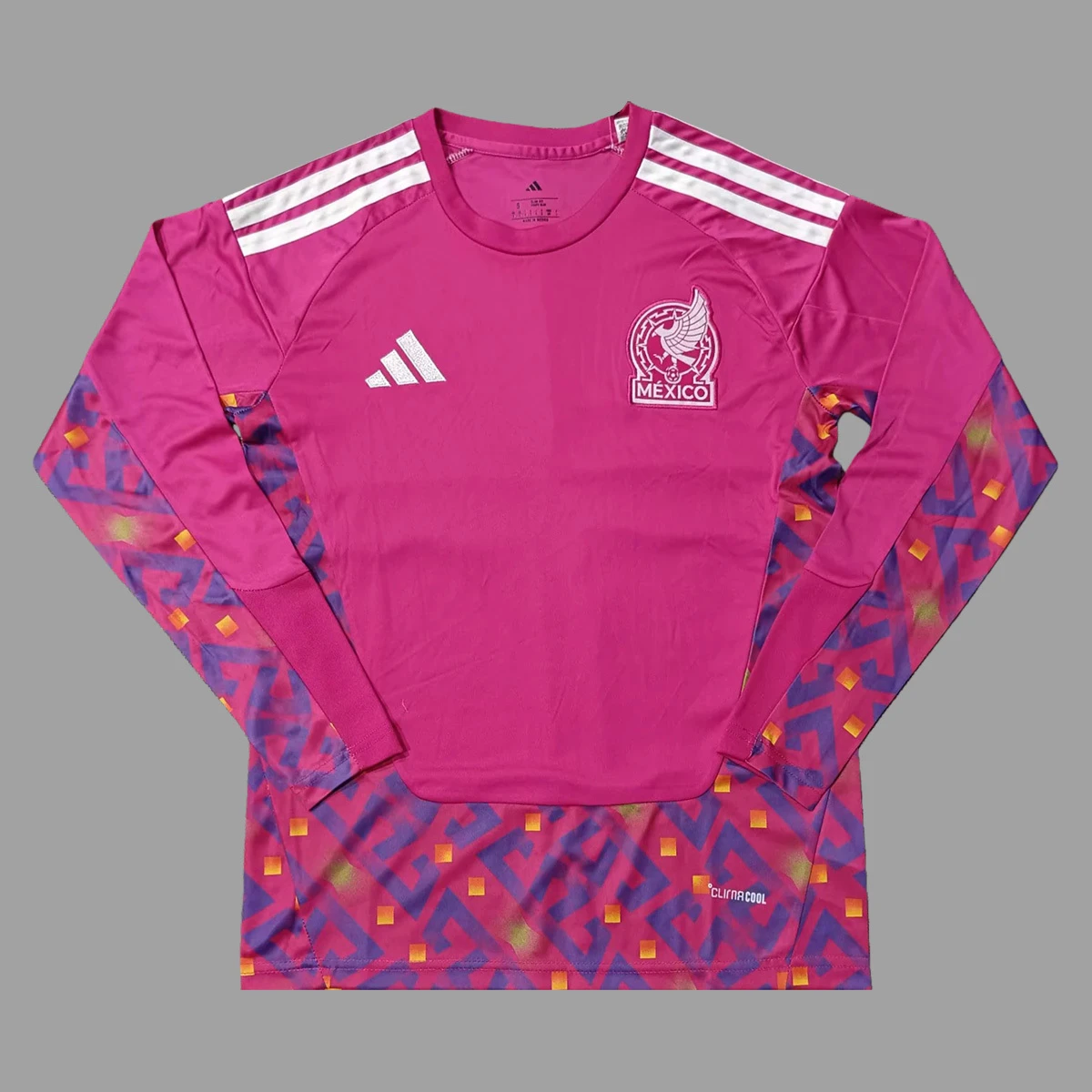 2026 Mexico Goalkeeper Long Sleeve Soccer Jersey