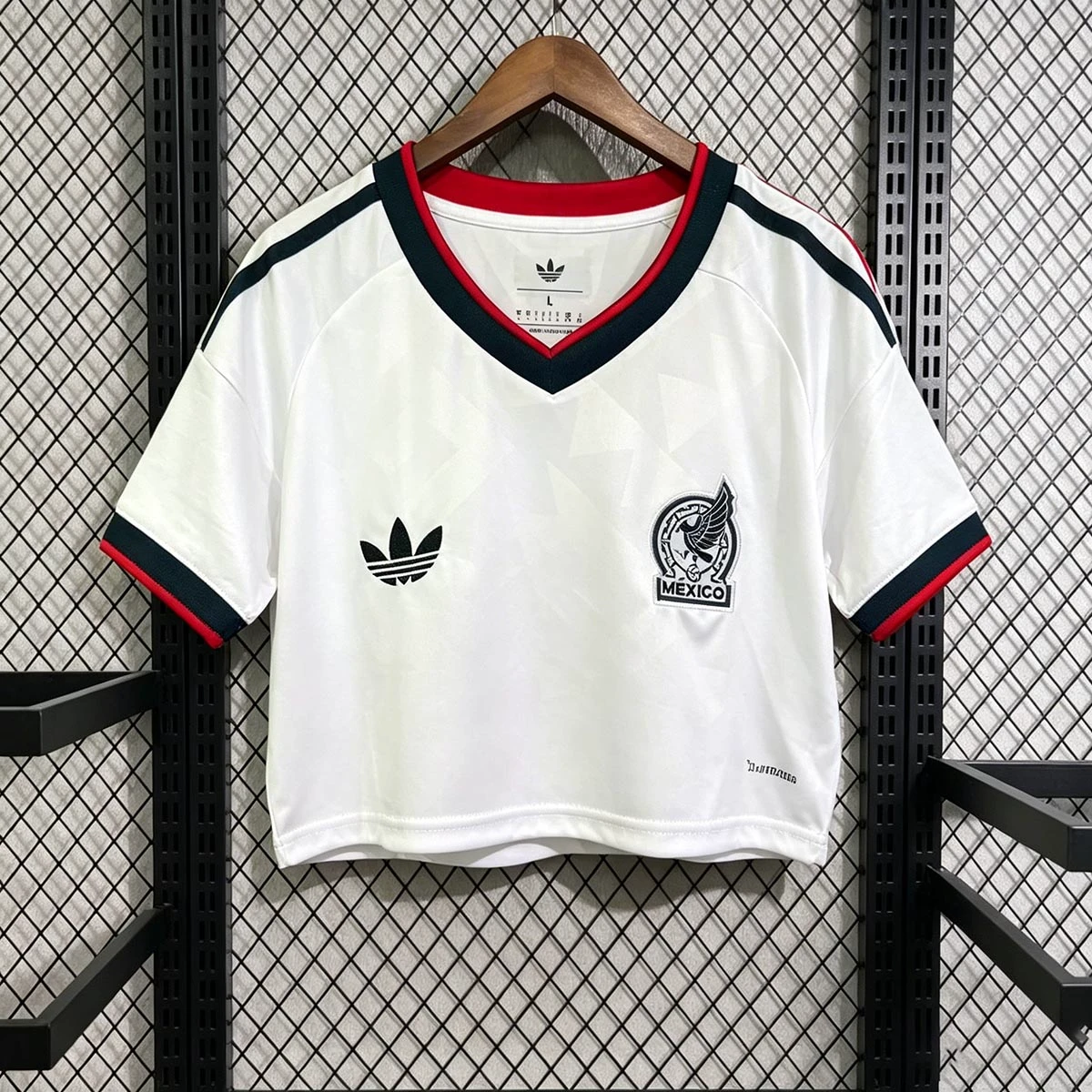 2026 Mexico Away Crop Soccer Jersey