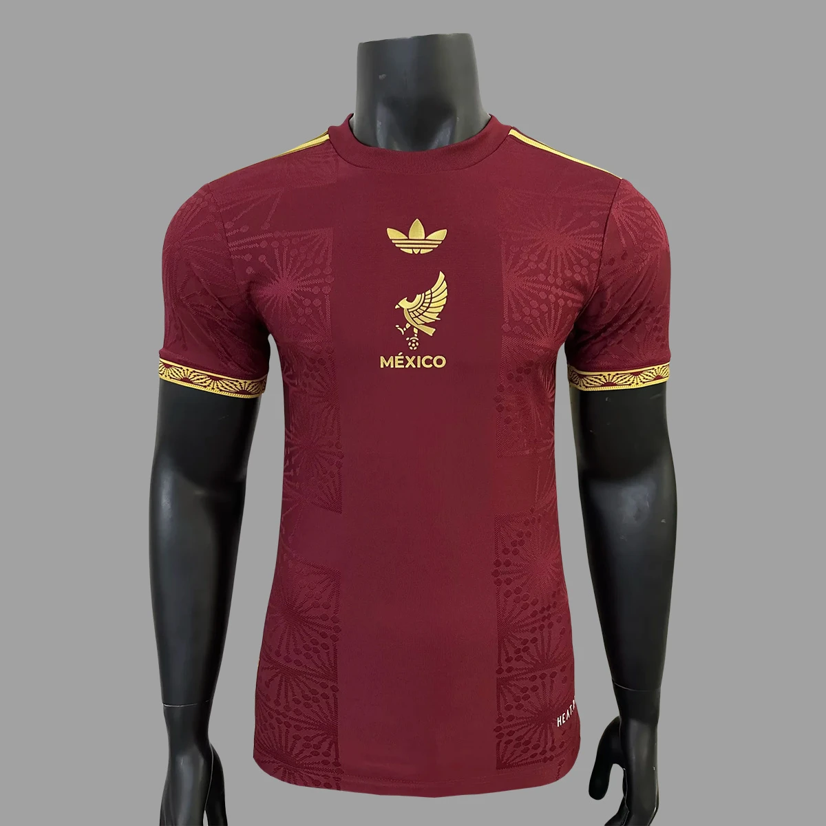 2025 Mexico Golden Cup Red Player Version Soccer Jersey