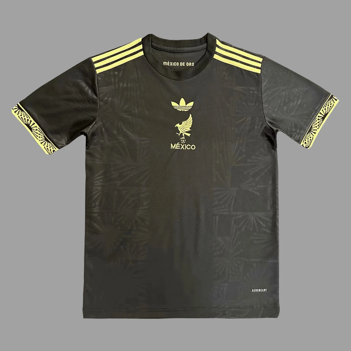 2025 Mexico Golden Cup Black Soccer Jersey